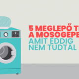 5 meglepő tény a mosógépekről, amit eddig nem tudtál